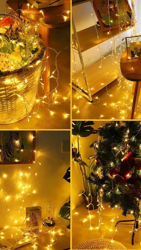 Guirlande Lumineuse 10 mètres jaune