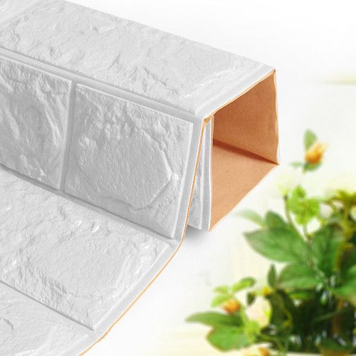 Pack 10 piece faux pierre 70/77cm 5mm Blanc – Image 9