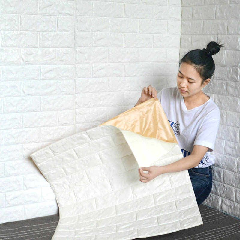 Pack 10 piece faux pierre 70/77cm 5mm Blanc