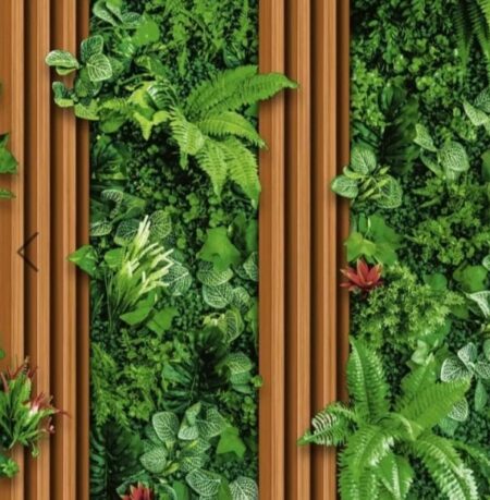 Papier peint 3D jungle wood ref 11